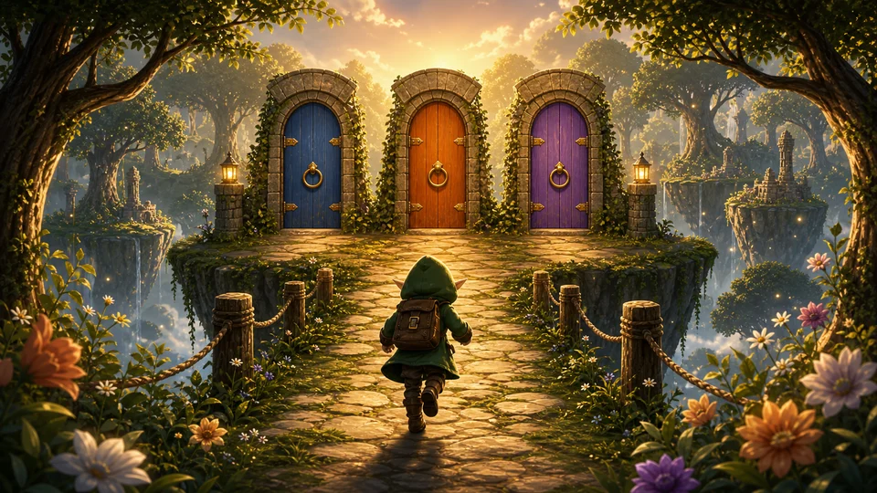 Doorbound vocabulary game cover in LingoUnify